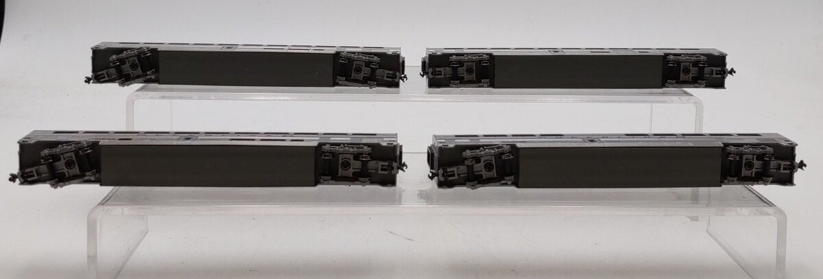 Kato 106-3504 N Scale Amtrak Superliner 4-Car Passenger (Set A) NIB