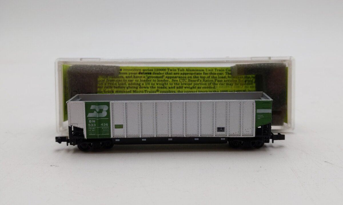 Deluxe Innovations 12040 Burlington Northern Gondola Car #533436 NIB