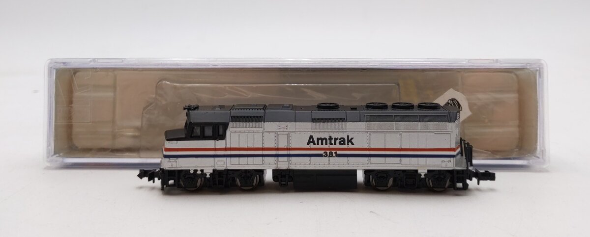 Life Like 7641 N Scale Amtrak F-40 Diesel Locomotive #381 LN/Box