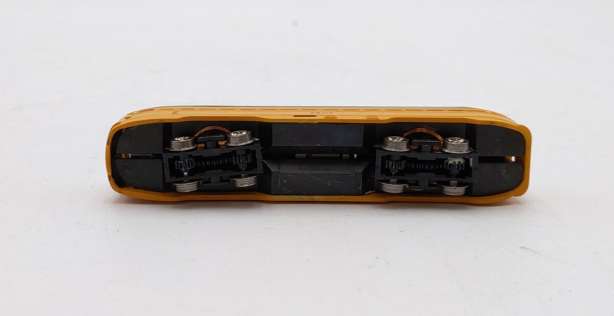 Bachmann 62989 N Scale Yellow PCC Steamline Trolley #7407 NIB