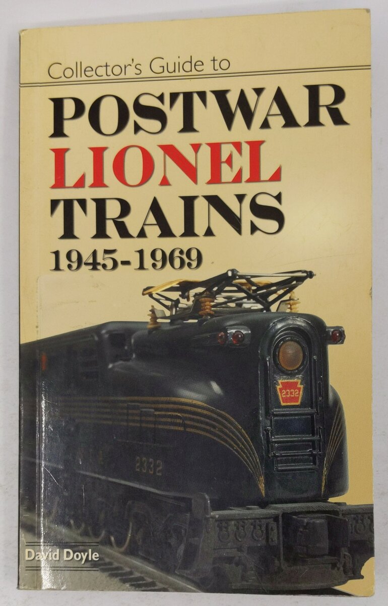 Collector's Guide to Postwar Lionel Trains, 1945-1969 Paperback Book VG