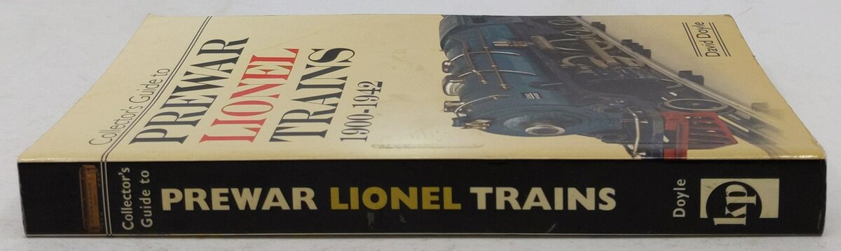 Collectors Guide to Prewar Lionel Trains 1900-1942 Paperback Book By David Doyle VG