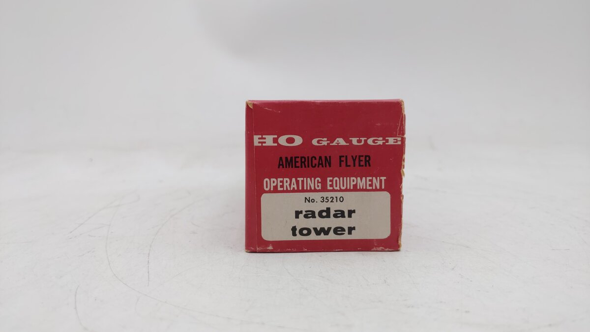 American Flyer 35210 HO Operating Radar Tower EX/Box