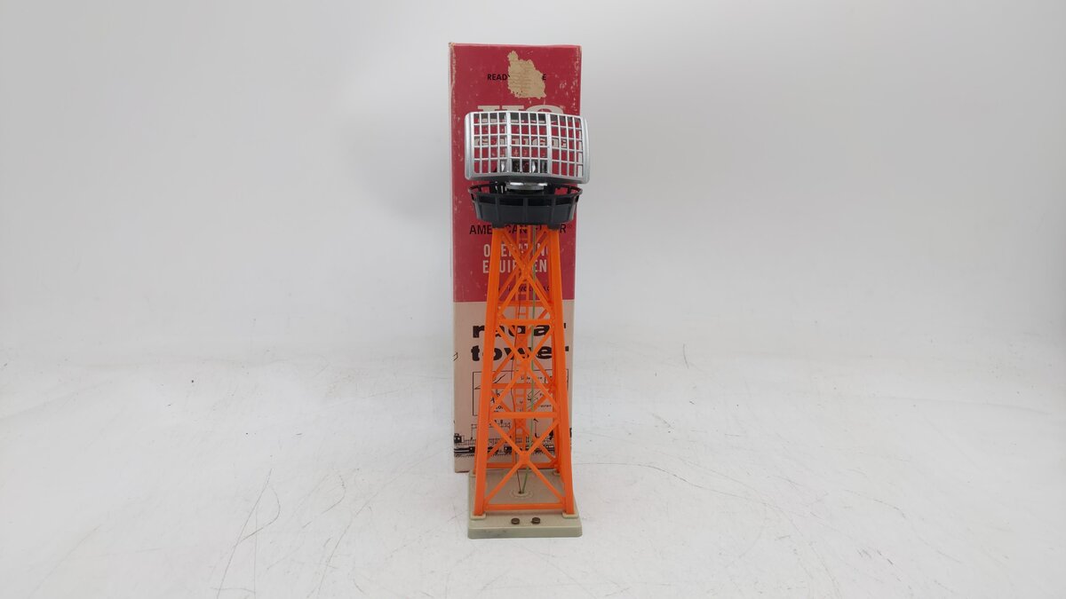 American Flyer 35210 HO Operating Radar Tower EX/Box
