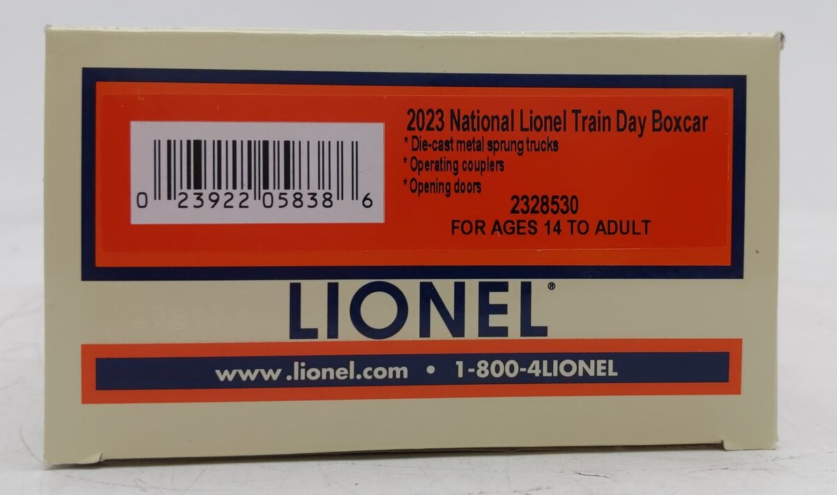 Lionel 2328530 O 2023 National Train Day Car LN/Box