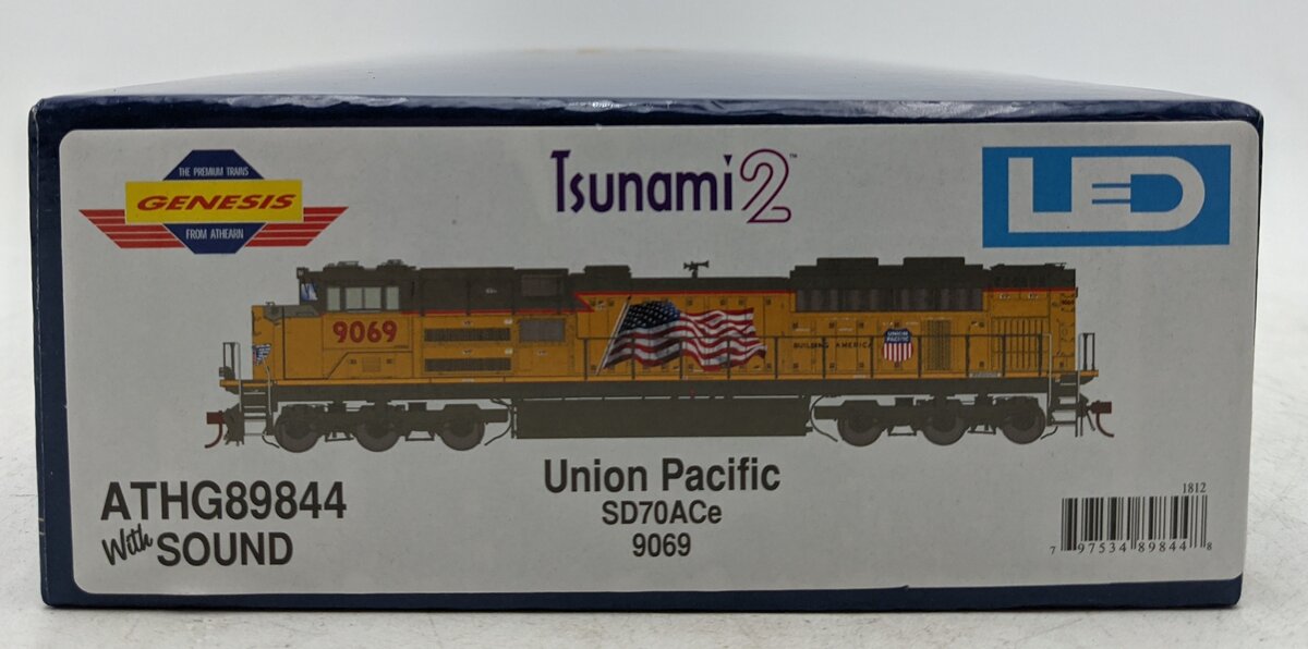 Athearn G89844 HO Union Pacific SD70ACe Diesel Locomotive #9069 with DCC & Sound