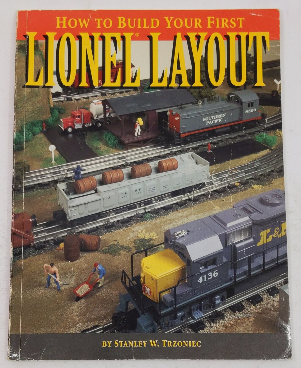 How to Build Your First Lionel Layout Paperback Book By Stanley W. Trzoniec VG