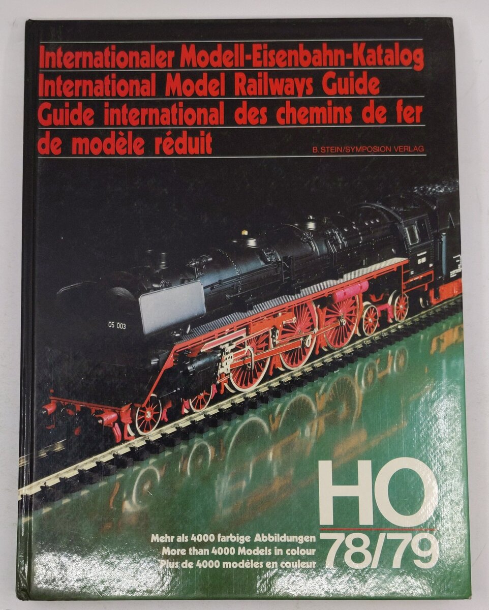 HO 78/79: International Model Railways Guide Hardcover Book By Bernhard Stein VG