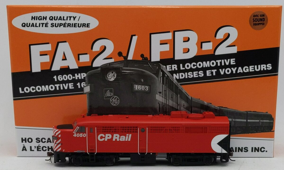 Rapido Trains 21559 HO Canadian Pacific Diesel Locomotive #4050 w/DCC & Sound LN/Box