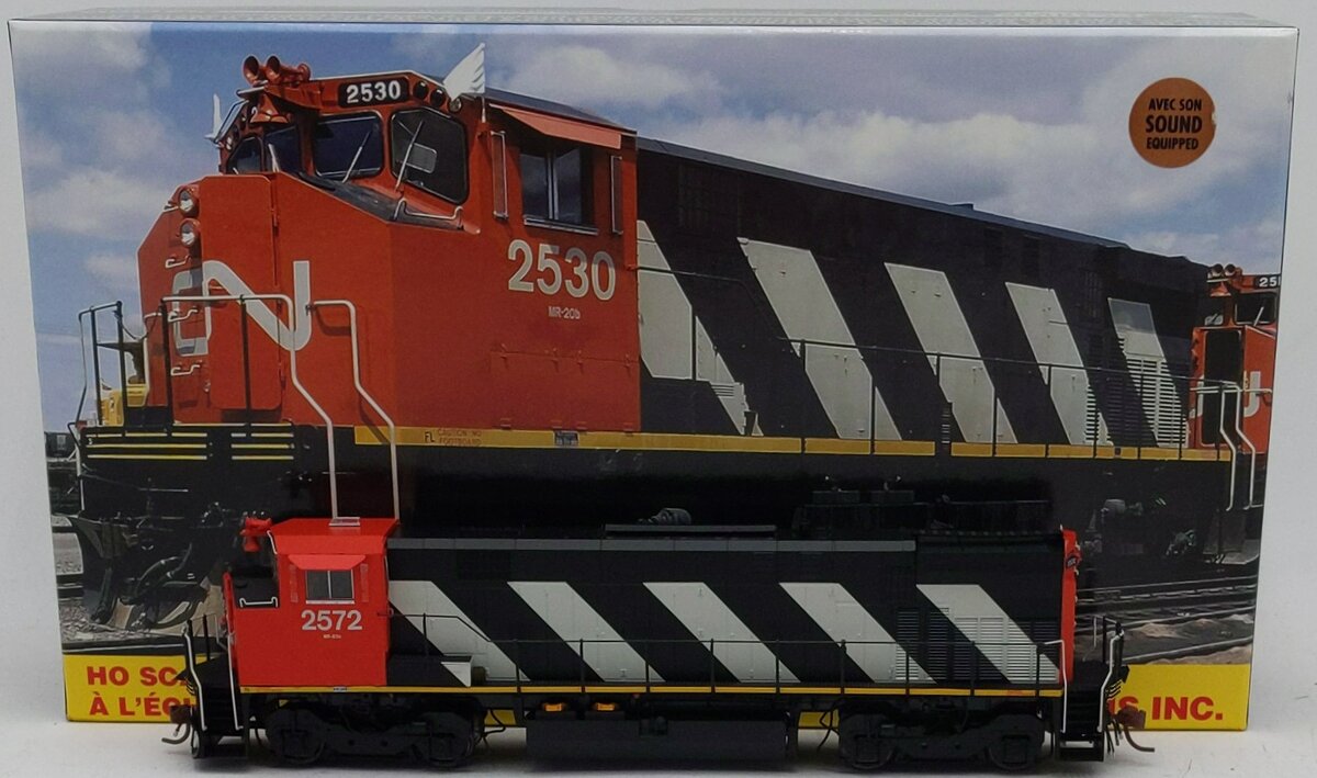 Rapido Trains 33509 HO Canadian National Diesel Locomotive w/DCC/Sound #2572