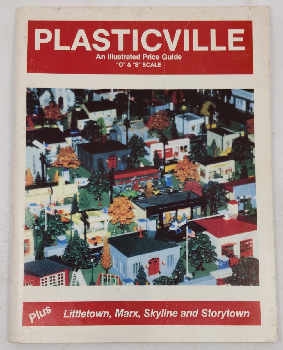 Plasticville An Illustrated Price Guide "O" & "S" Scale Paperback Book VG
