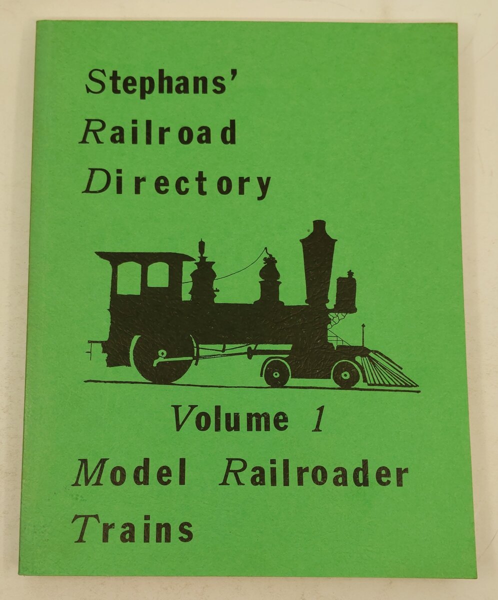 Stephans' railroad directory Paperback Book By Earl Stephans EX
