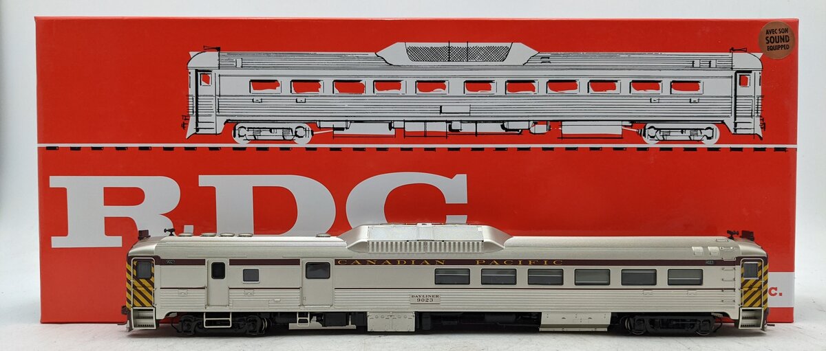 Rapido Trains 16739 HO Canadian Pacific BUDD RDC-3-DC/DCC/Sound #9023