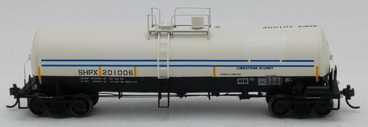 Athearn 16667 HO SHPX/Ex-OMYA Ready-to-Run 16,000-Gallon Tank #201006
