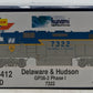 Athearn G65412 HO Delaware & Hudson GP38-2 Ph 1a Diesel Loco #7322 w/DCC & Sound