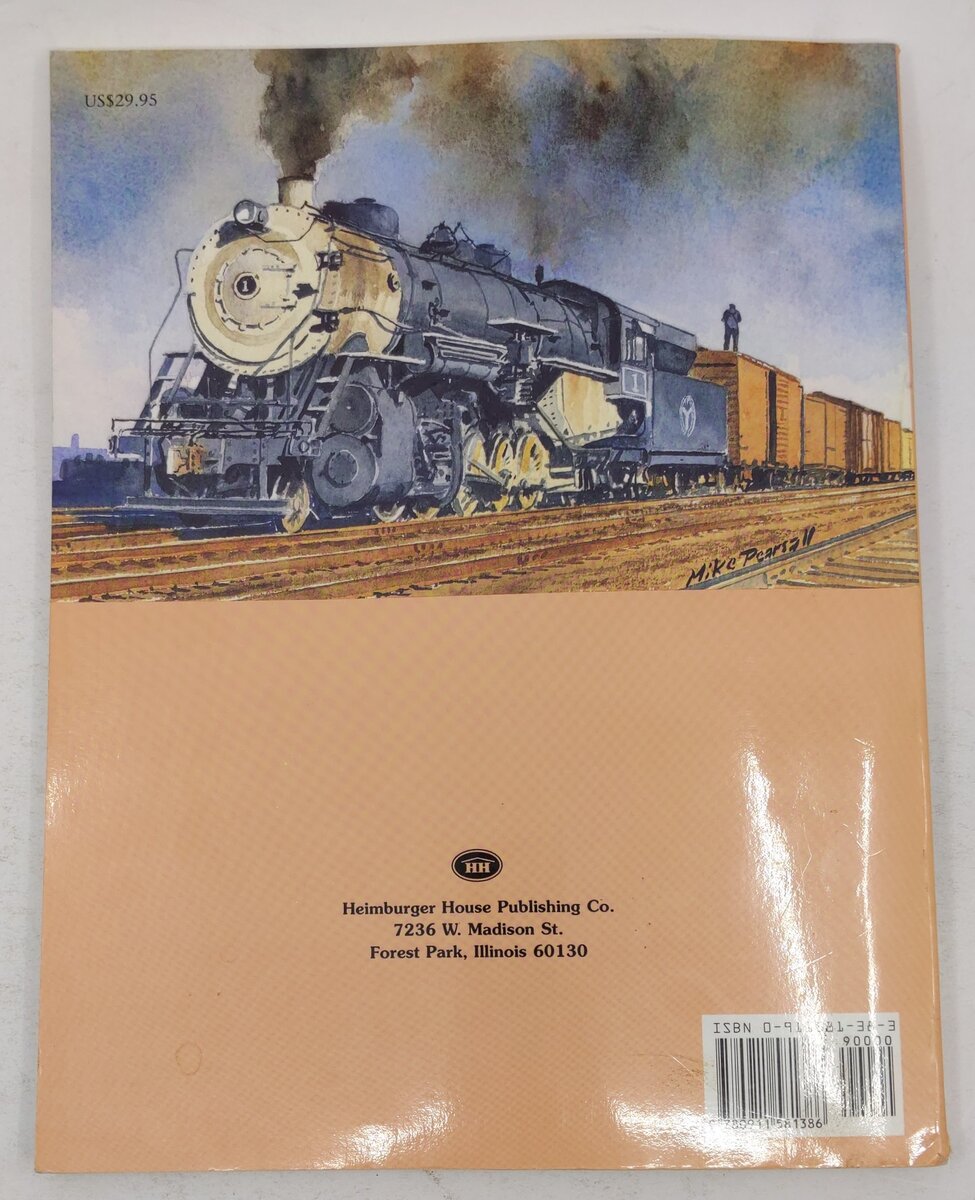 American Railroads Paperback Book By John Norwood's VG
