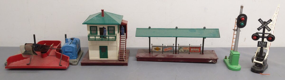 Lionel Vintage O Postwar Accessories # 157, 445, 153, 397 & 154 [5] VG