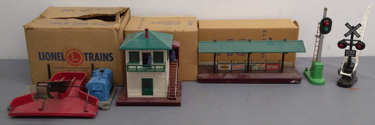 Lionel Vintage O Postwar Accessories # 157, 445, 153, 397 & 154 [5] VG