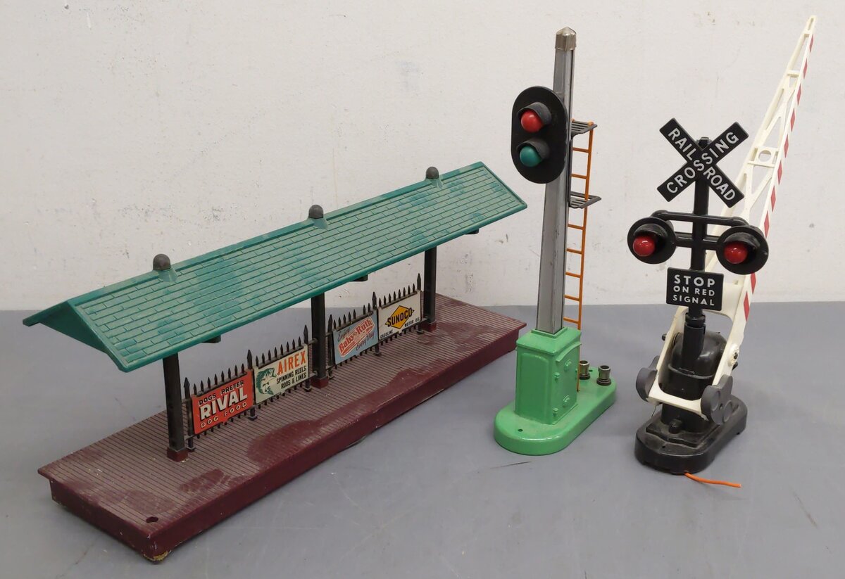 Lionel Vintage O Postwar Accessories # 157, 445, 153, 397 & 154 [5] VG