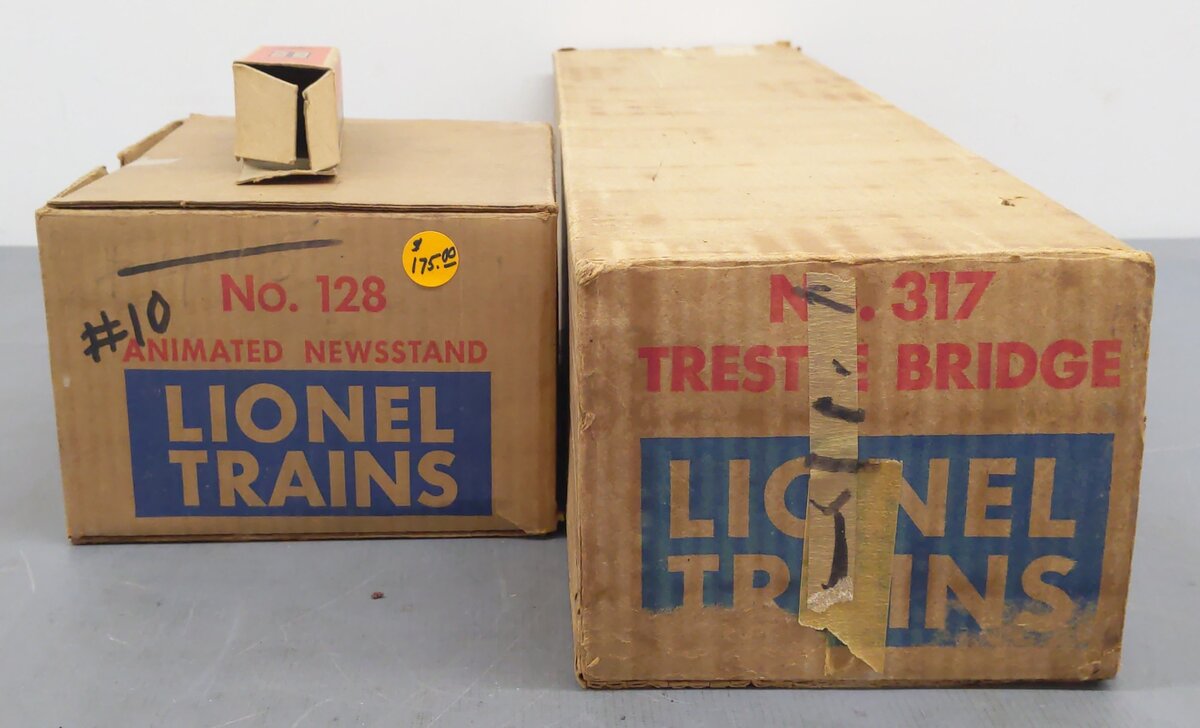 Lionel Vintage O Postwar Accessories # 153, 157, 45N, 163, 70, 128 & 317 [7] VG