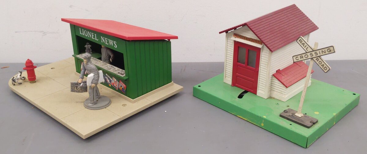 Lionel Vintage O Postwar Accessories # 153, 157, 45N, 163, 70, 128 & 317 [7] VG