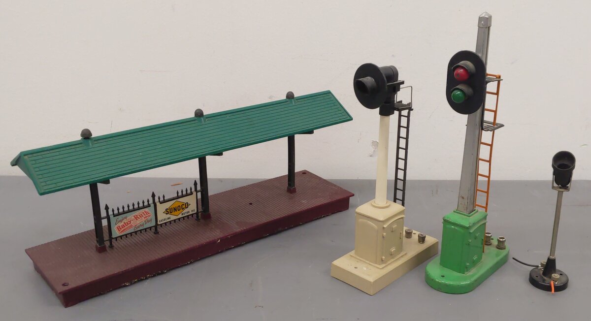 Lionel Vintage O Postwar Accessories # 153, 157, 45N, 163, 70, 128 & 317 [7] VG