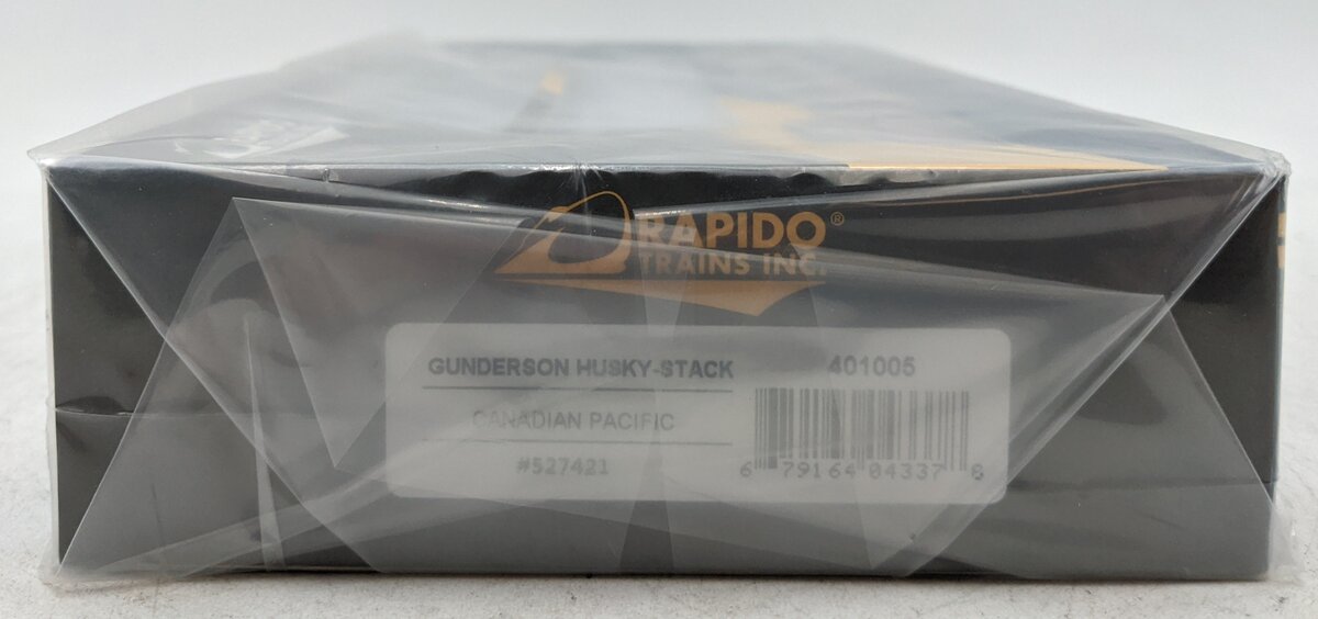 Rapido Trains 401005 HO Canadian Pacific Gunderson 53' Husky Stack Car #527421