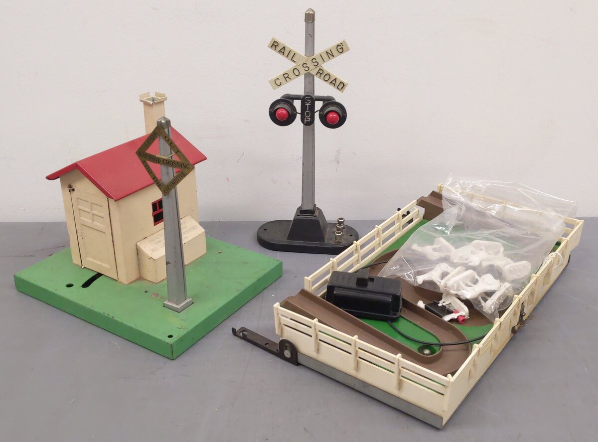 Lionel Vintage O Poswar Accessories #197, 364, 45N, 154, 156 & 3356 Platform [6]