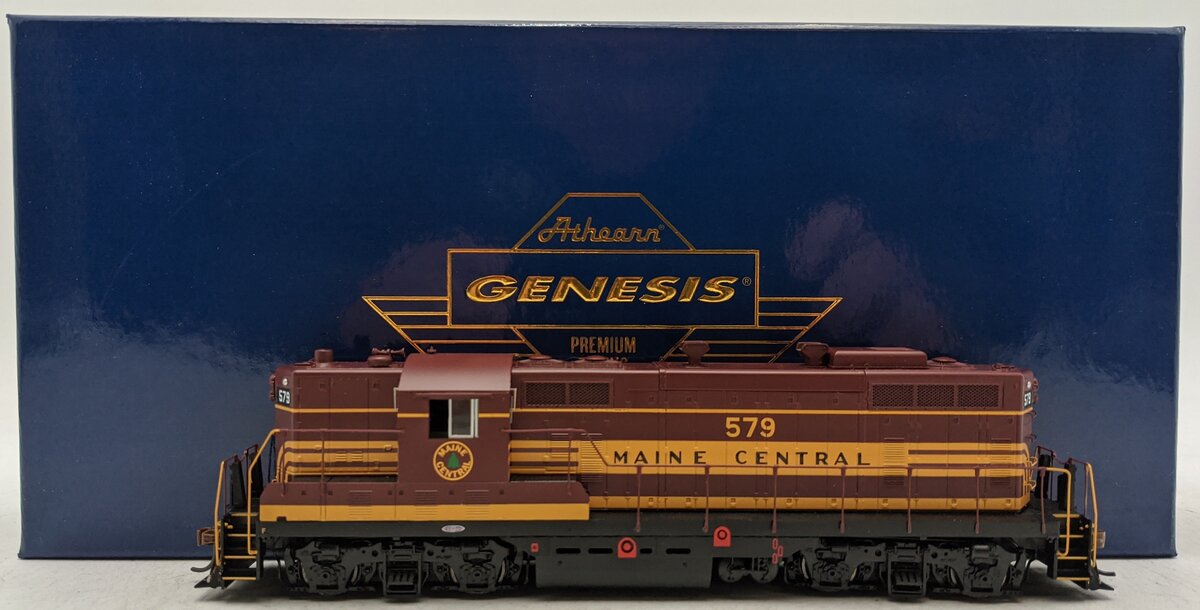 Athearn G64287 HO Maine Central GP7 Diesel Locomotive #579 w/ DCC & Sound