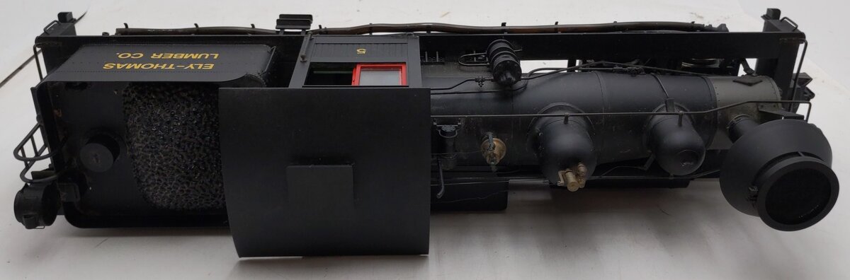 Bachmann 81198 G Ely Thomas 36-Ton Two-Truck Shay Steam Locomotive #5 EX/Box
