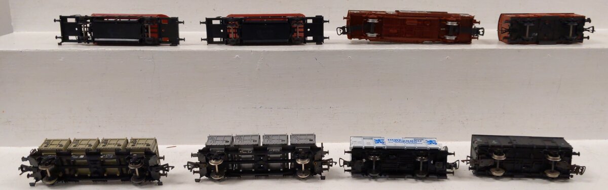 Fleischmann, Piko Faller  HO Scale Assorted Cars [8] EX