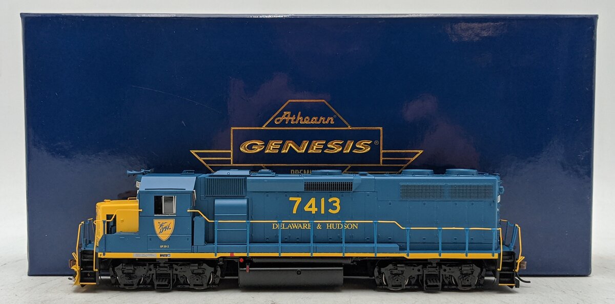 Athearn G64616 HO Delaware & Hudson GP39-2 Diesel Locomotive DCC/Sound #7413