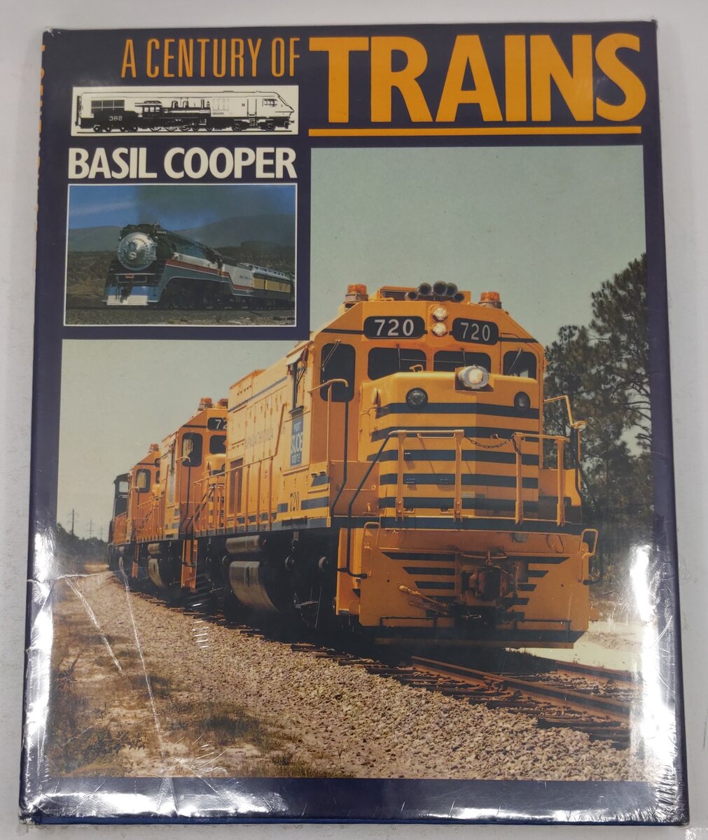 A Century Of Trains Hardcover Book By Basil Cooper EX