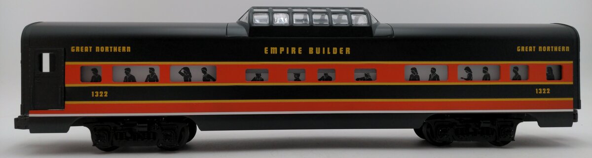 Lionel 6-19119 O Gauge Great Northern Vista Dome Car #1322 EX/Box