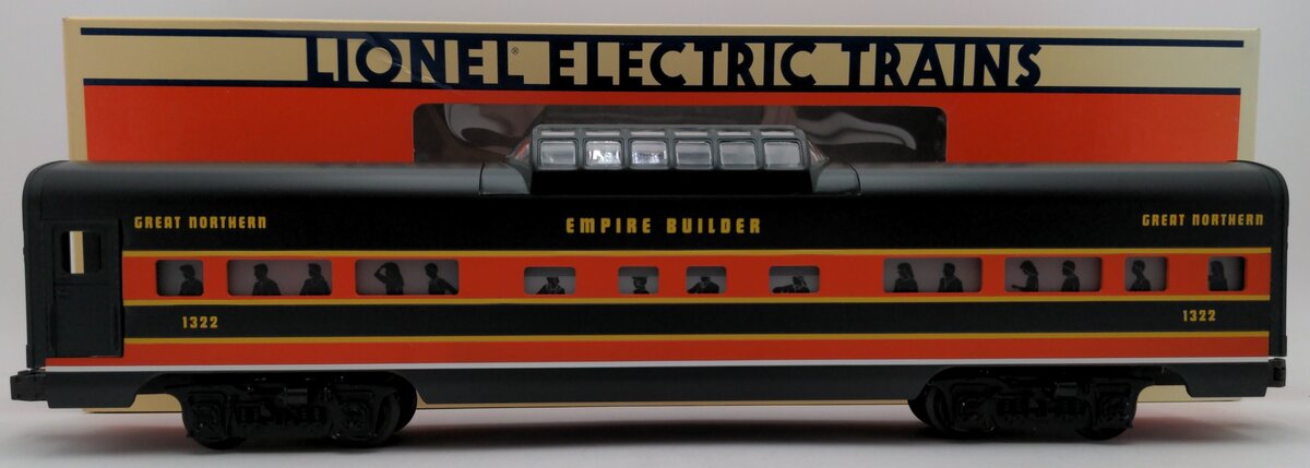 Lionel 6-19119 O Gauge Great Northern Vista Dome Car #1322 EX/Box