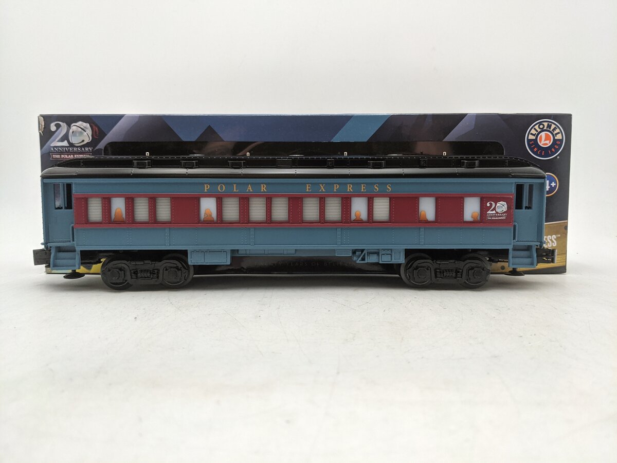 Lionel 2427990 O The Polar Express 20th Anniversary Black Roof Add-On Coach LN/Box