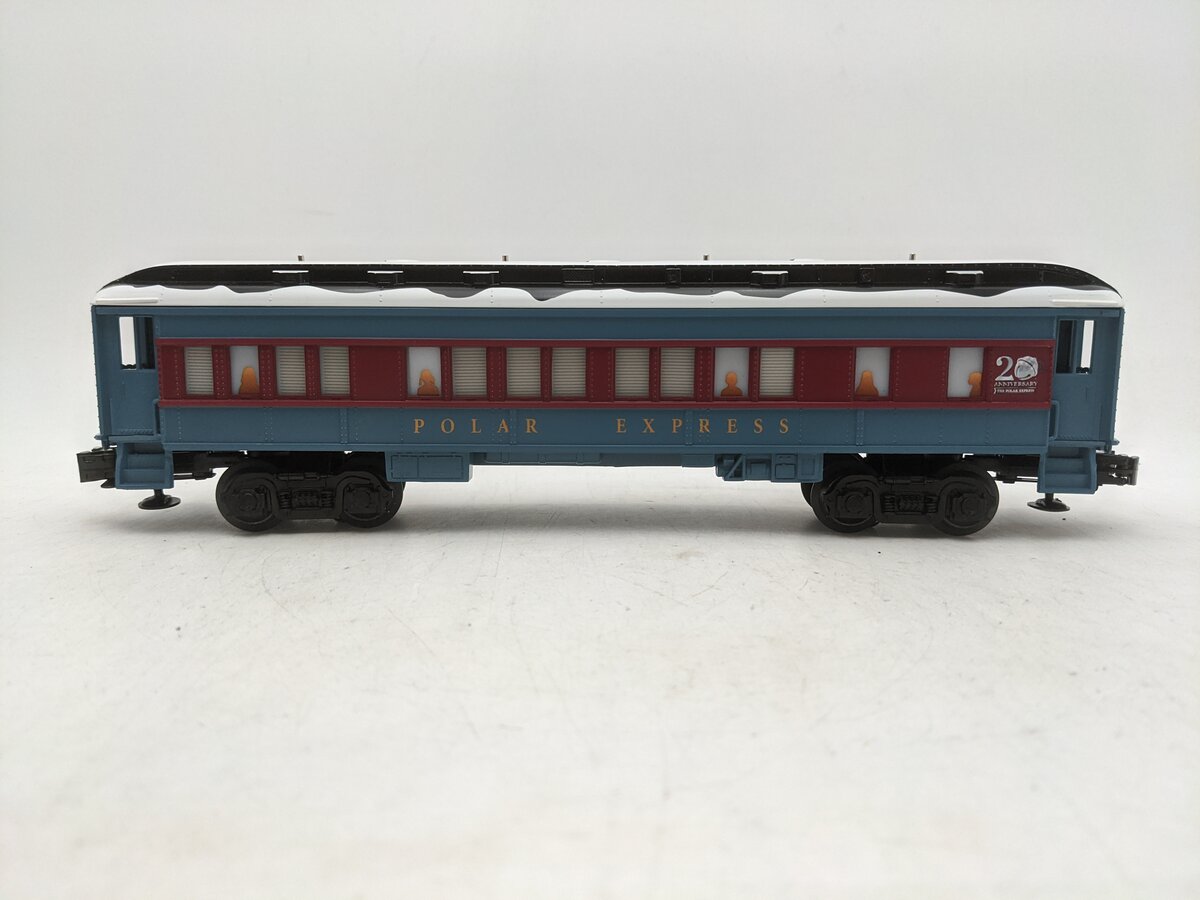 Lionel 2427720 O The Polar Express 20th Anniversary White Roof Coach LN/Box