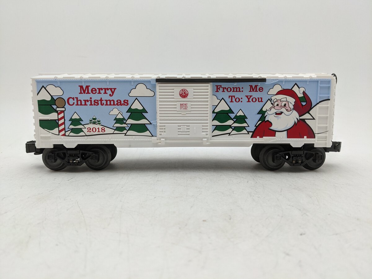 Lionel 6-84747 O 2018 Christmas Boxcar LN/Box