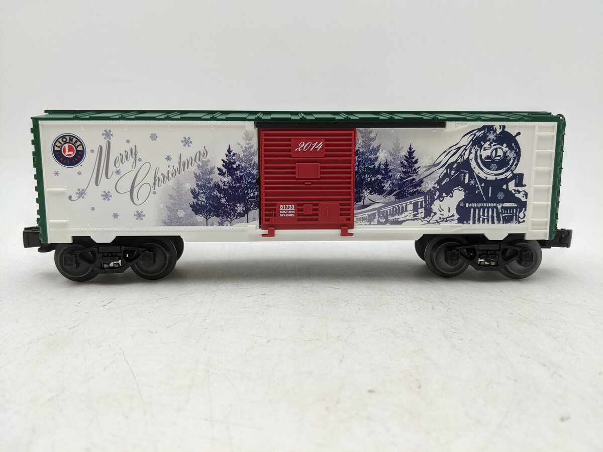 Lionel 6-81733 O Gauge Christmas 2014 Boxcar LN/Box