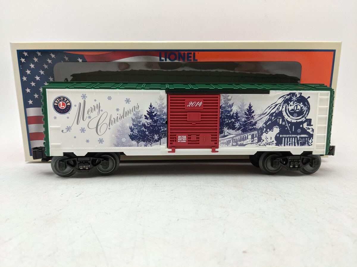Lionel 6-81733 O Gauge Christmas 2014 Boxcar LN/Box