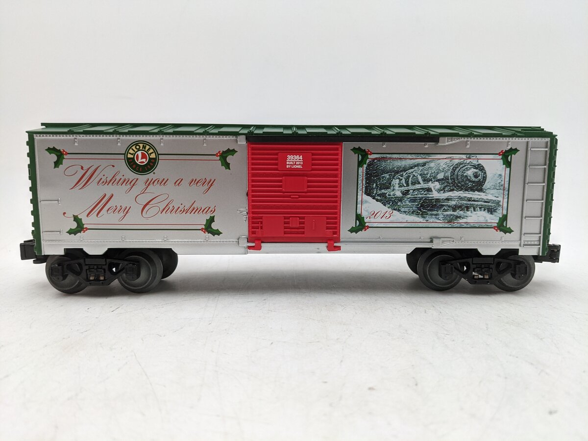 Lionel 6-39364 O Gauge 2013 Christmas Boxcar LN/Box