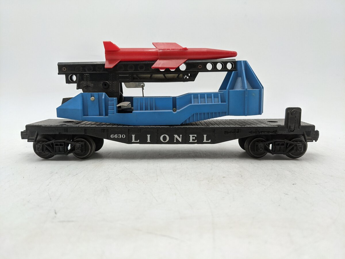 Lionel 6630 Vintage O IRBM Rocket Launcher VG