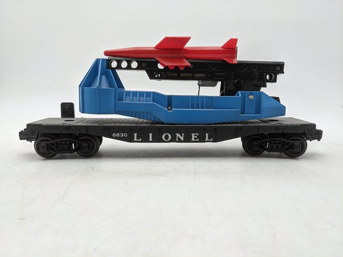 Lionel 6630 Vintage O IRBM Rocket Launcher VG