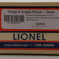 Lionel 2338160 O Wings of Angels - Sarah #2 Boxcar #136483