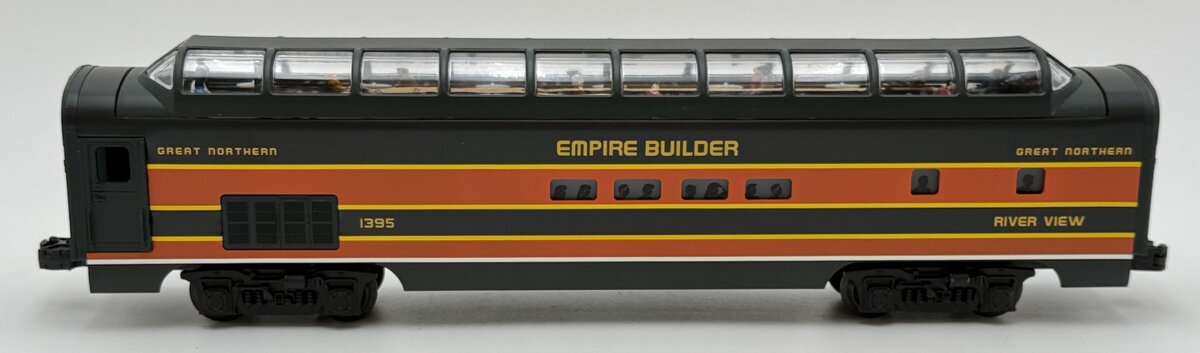 Lionel 6-19182 O Gauge Great Northern Aluminum Full Vista Dome Car #1395 EX/Box