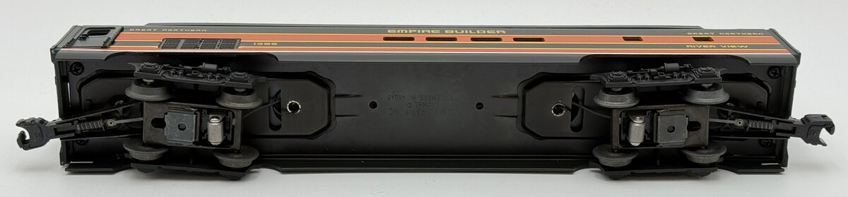 Lionel 6-19182 O Gauge Great Northern Aluminum Full Vista Dome Car #1395 EX/Box