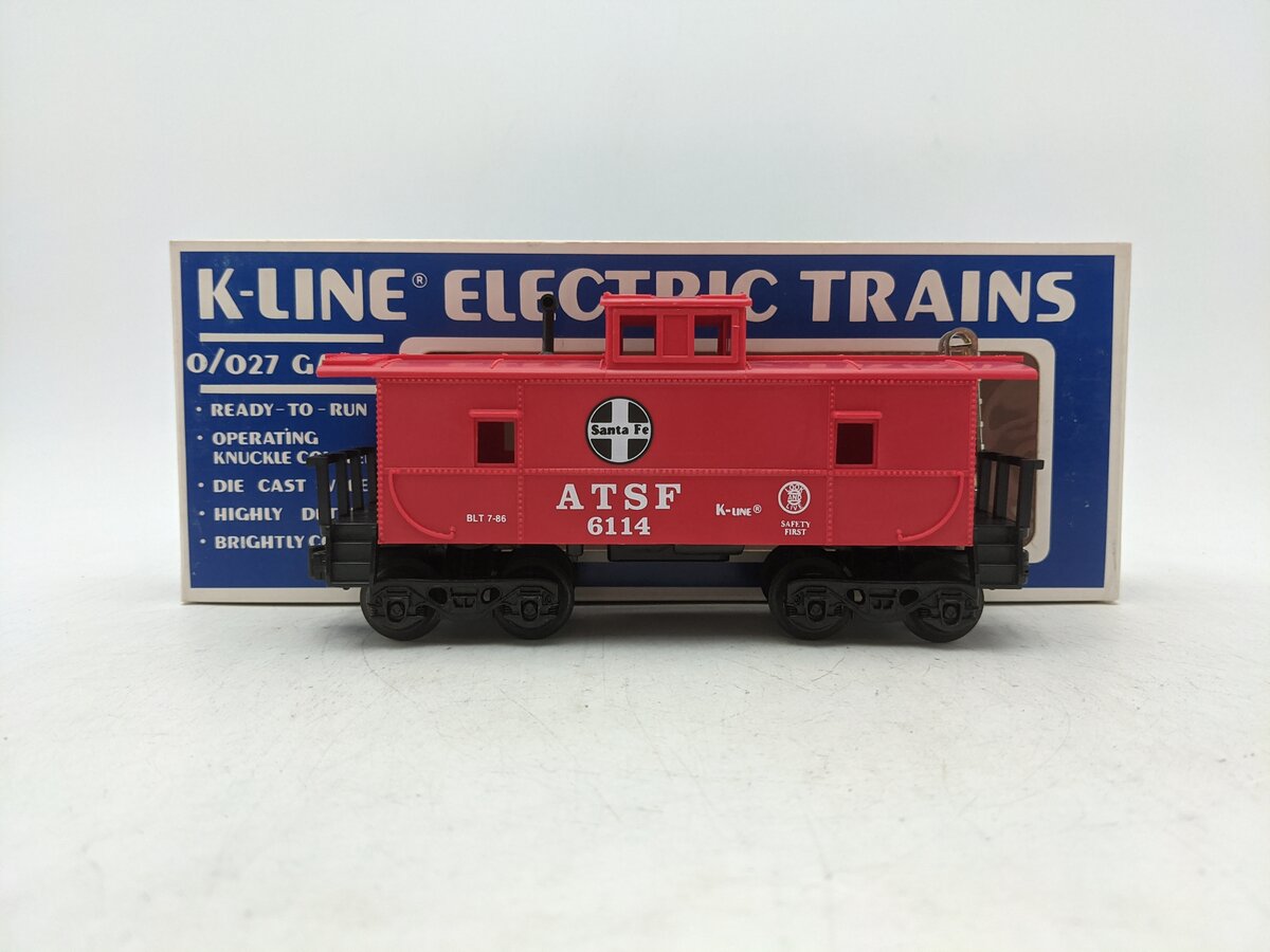 K-Line K6114 O Gauge Santa Fe Caboose EX/Box