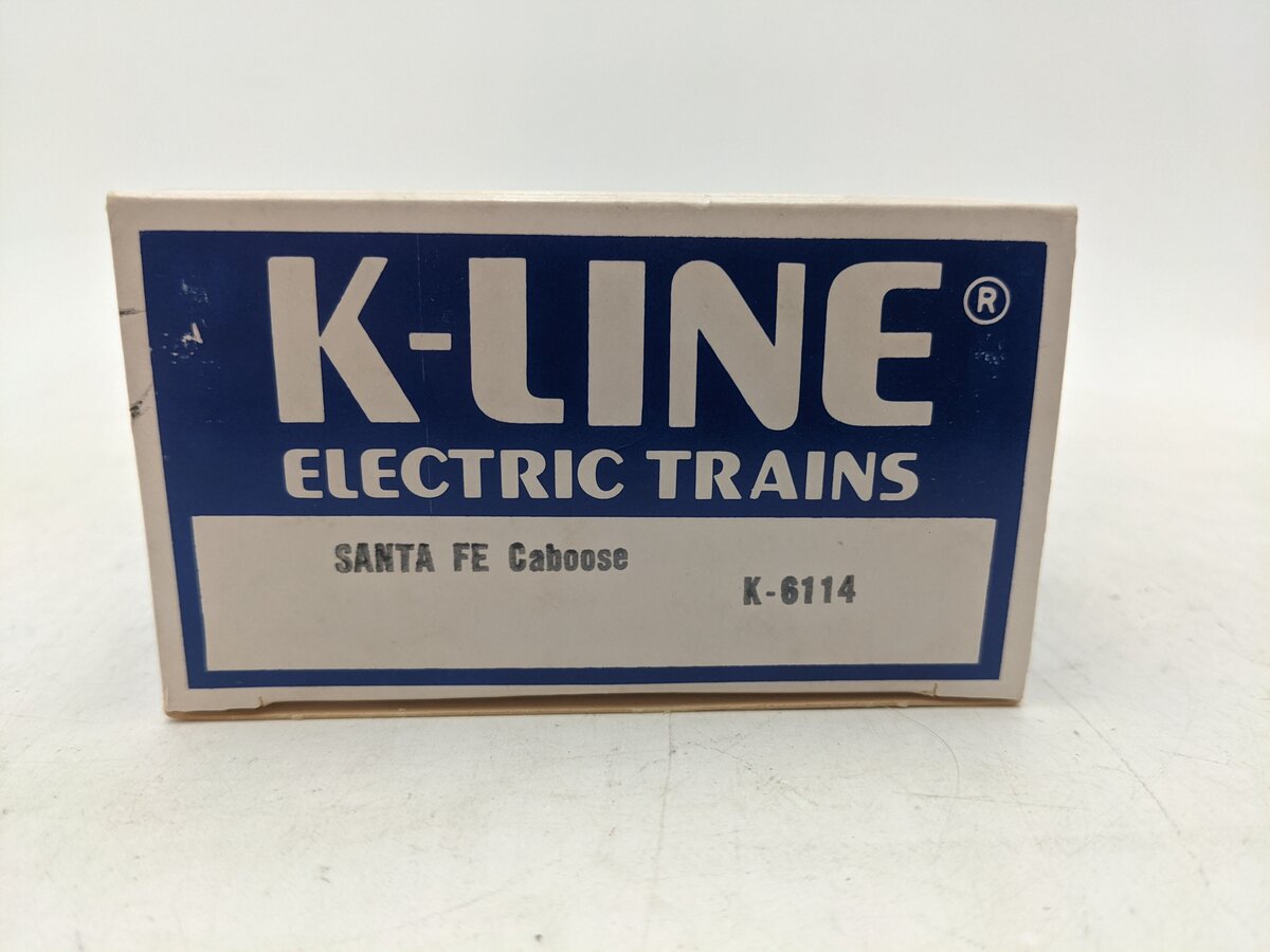 K-Line K6114 O Gauge Santa Fe Caboose EX/Box