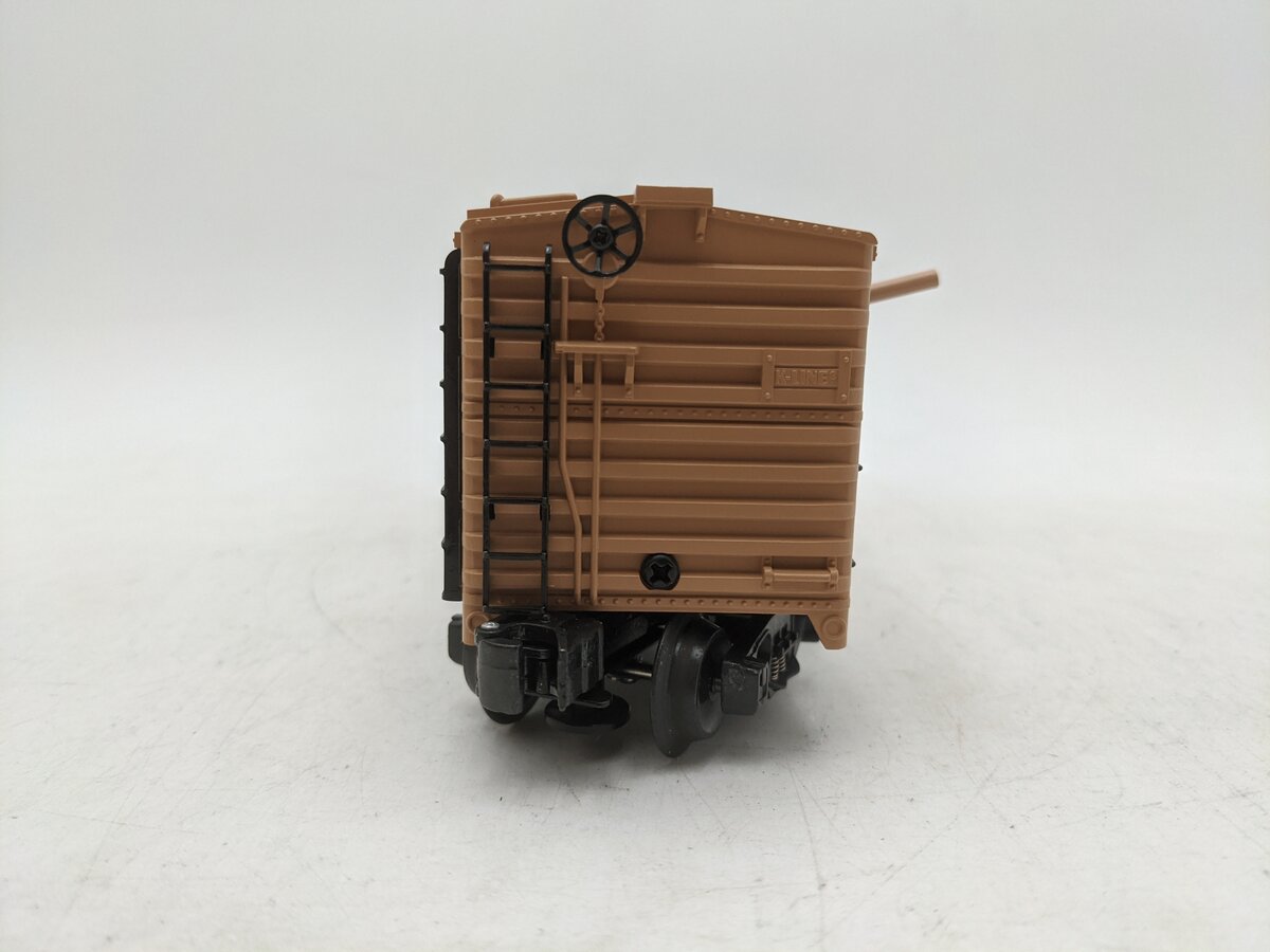 K-Line K641-8018 O Gauge Operation Iraqi Freedom Boxcar w/Machine Guns & Sound EX/Box