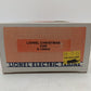 Lionel 6-19903 O Gauge Lionel Christmas Boxcar #1987 EX/Box